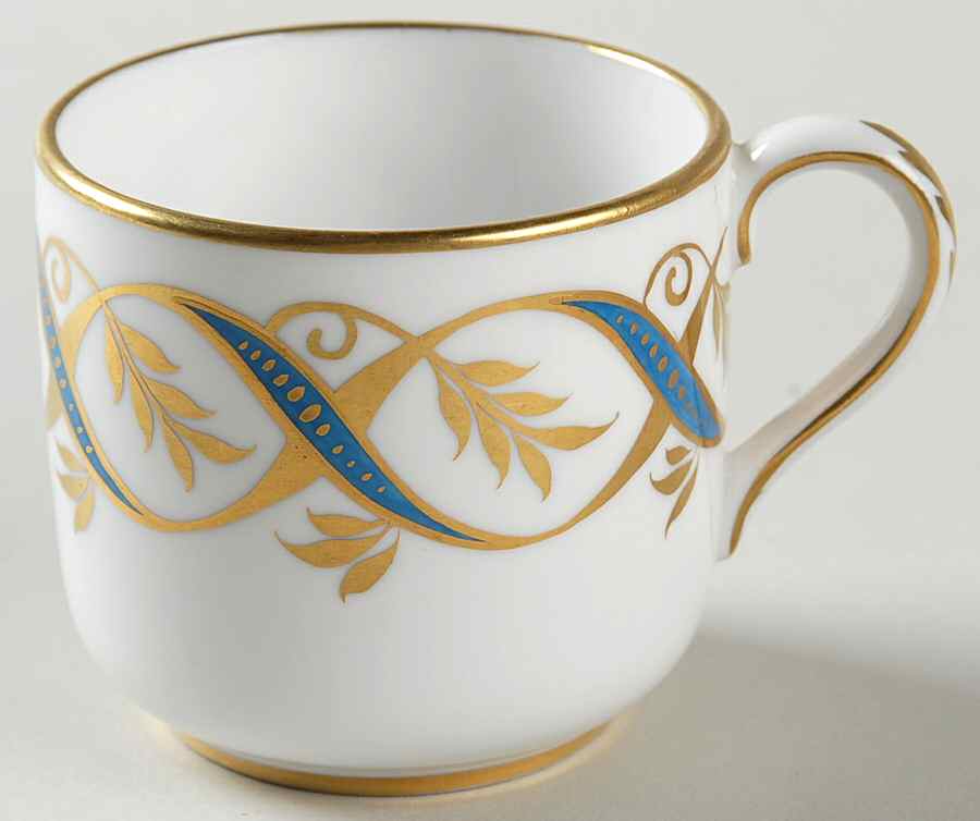 Chateau Blue Flat Demitasse Cup by Grosvenor-1