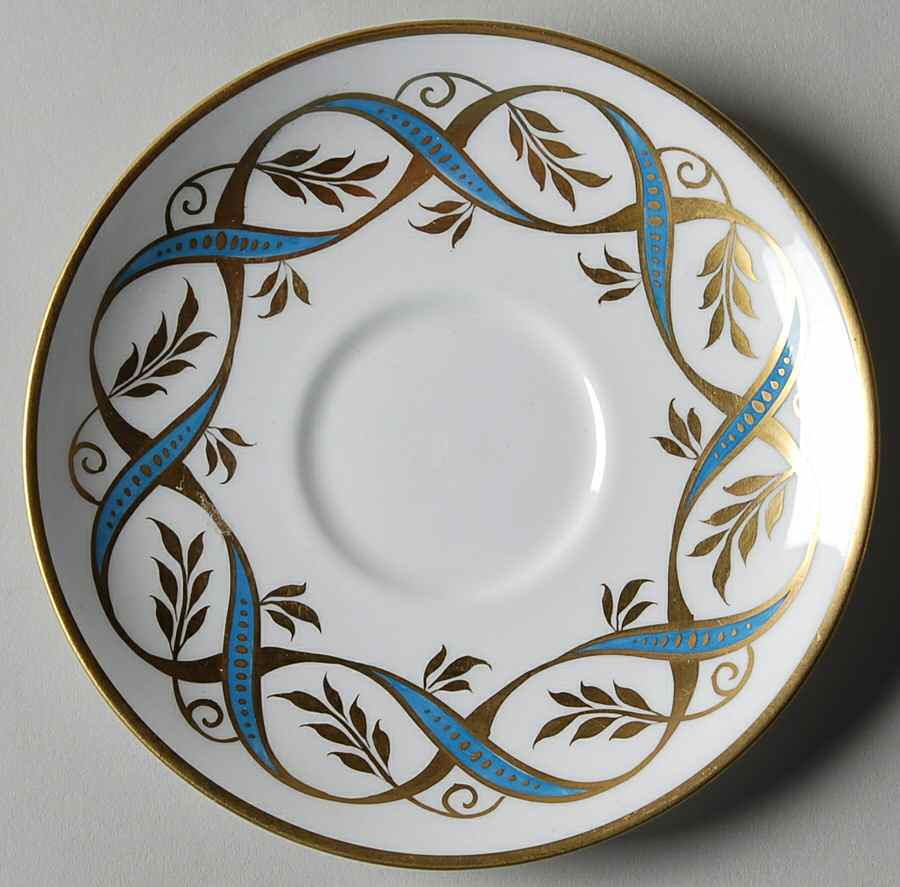 Chateau Blue Saucer for Demitasse Cup by Grosvenor-1