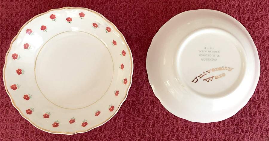 Blushing Rose Dalrymple (Radisson Shape) Fruit/Dessert (Sauce) Bowl by WS George-1
