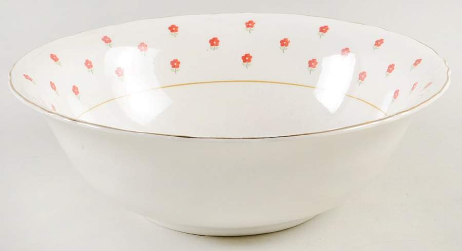 Blushing Rose Dalrymple (Radisson Shape) 8" Round Vegetable Bowl by WS George-1