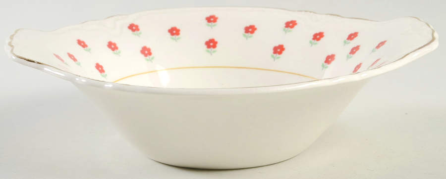 Blushing Rose Dalrymple (Radisson Shape) Lugged Cereal Bowl by WS George-1