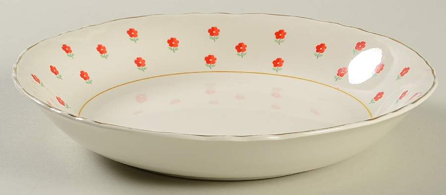 Blushing Rose Dalrymple (Radisson Shape) Coupe Soup Bowl by WS George-1