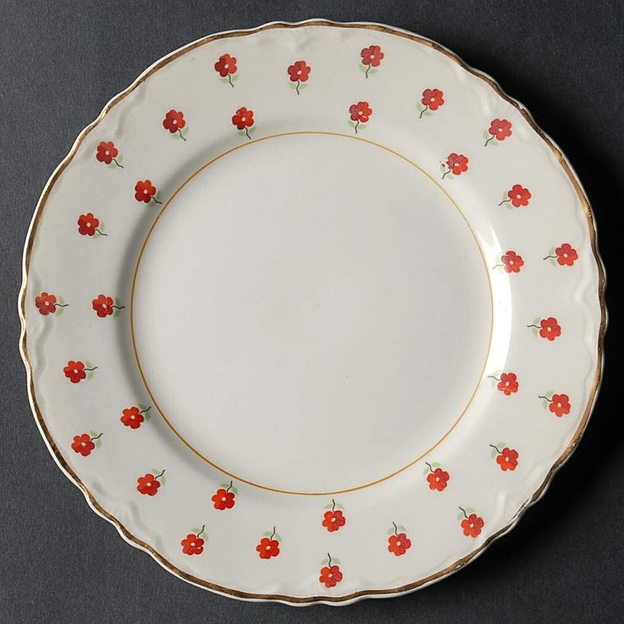 Blushing Rose Dalrymple (Radisson Shape) Bread & Butter Plate by WS George-1