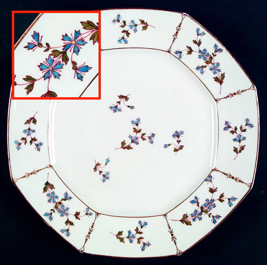 GUE337 Dinner Plate by WM Guerin-1