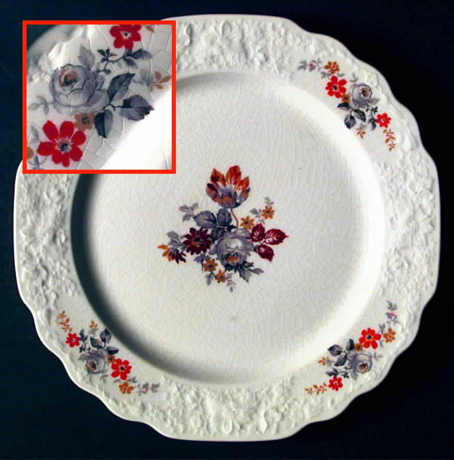 GEO274 Luncheon Plate by WS George-1