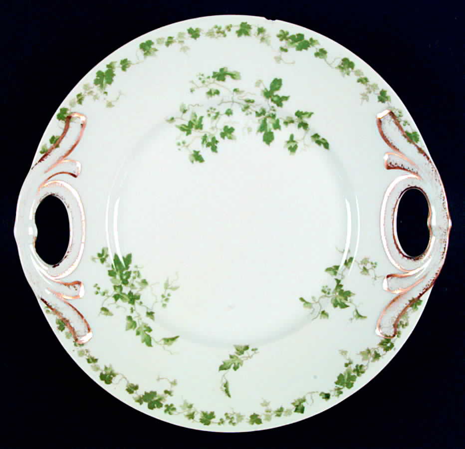 GUE341 Handled Cake Plate by WM Guerin-1