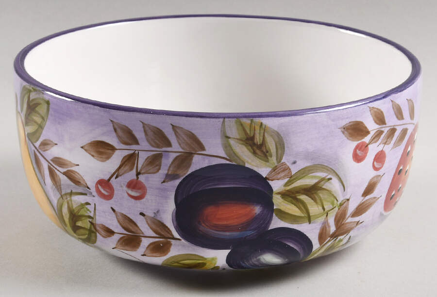 Bella Fruita Rim 7" Mixing Bowl by Gibson Designs-1