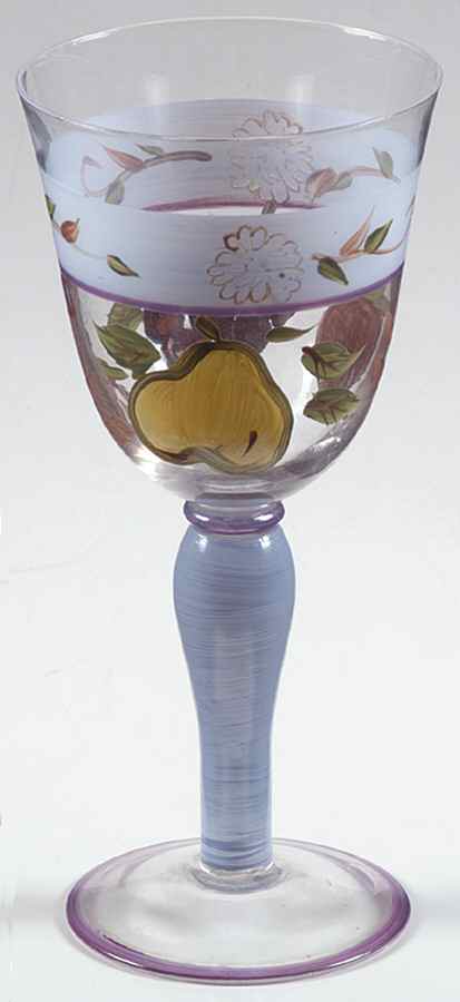 Bella Fruita Rim 12 Oz Glassware Goblet by Gibson Designs-1