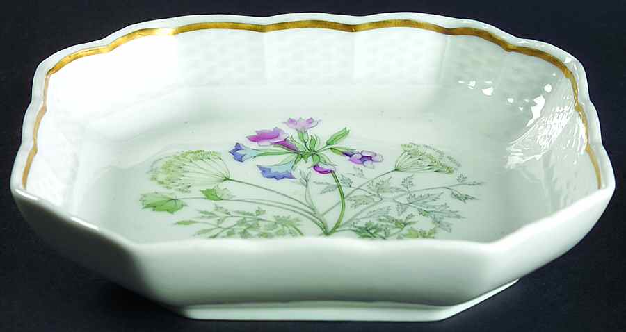 Primavera Medium Square Dish by Ginori 1735-1