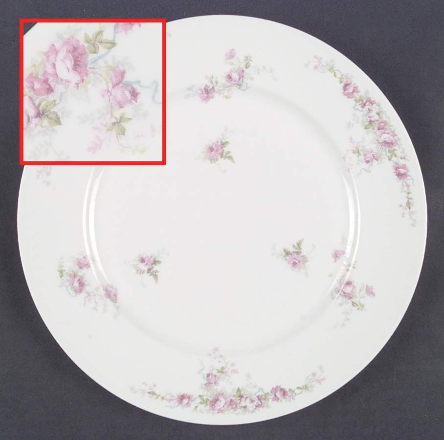 GUE343 Dinner Plate by WM Guerin-1