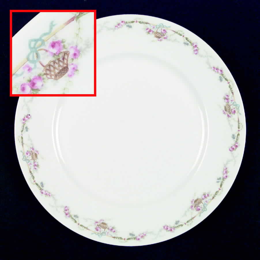 GUE345 Dinner Plate by WM Guerin-1