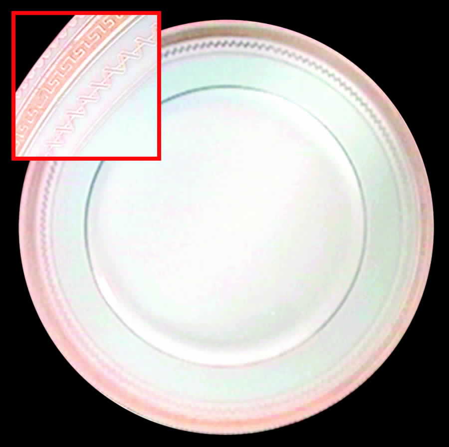 GUE347 Dinner Plate by WM Guerin-1