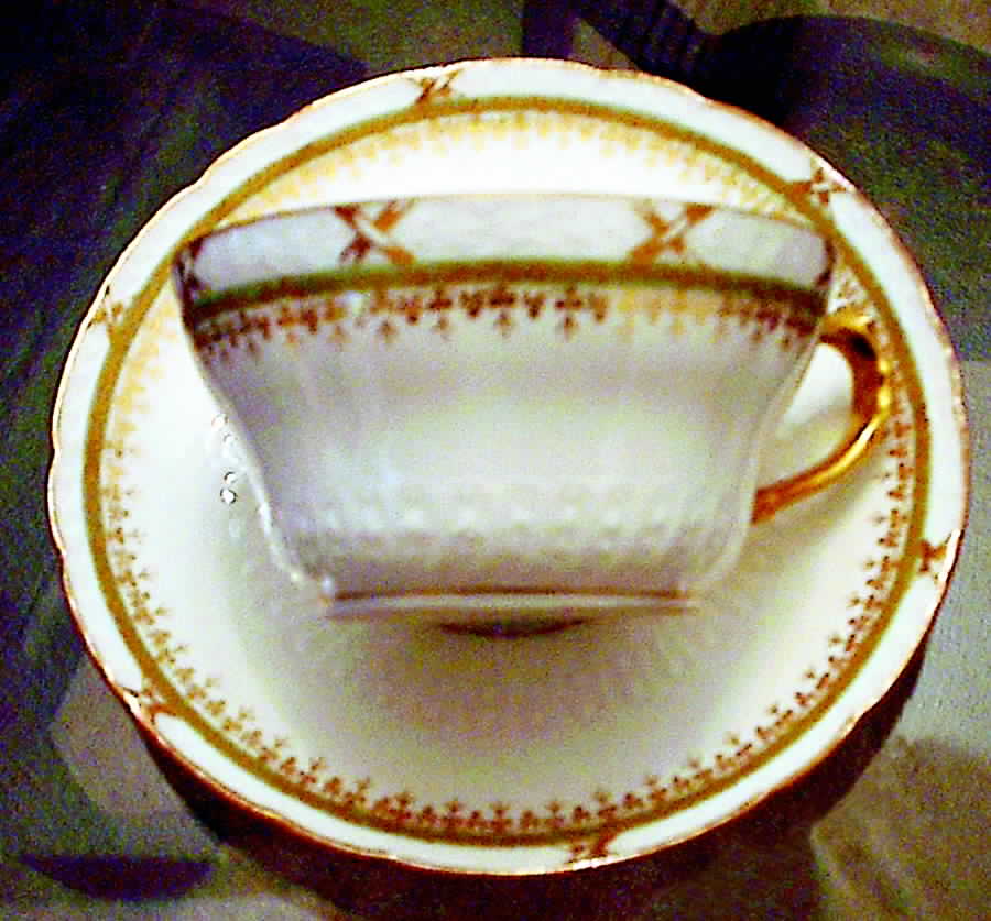 GDA177 Flat Cup & Saucer Set by Gerard, Dufraisseix & Abbot-1