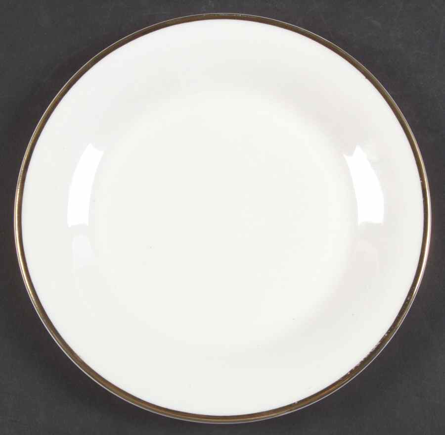 Paragon Gold Salad/Dessert Plate by Gibson Designs-1