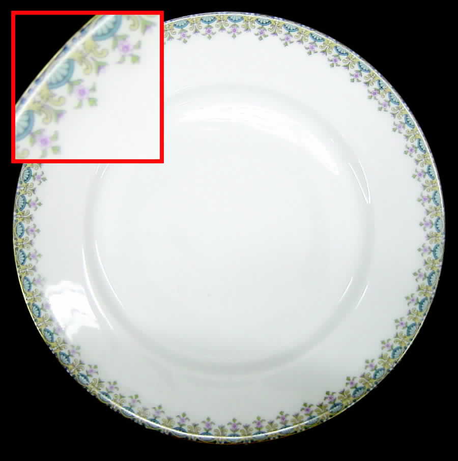 GUE352 Dinner Plate by WM Guerin-1