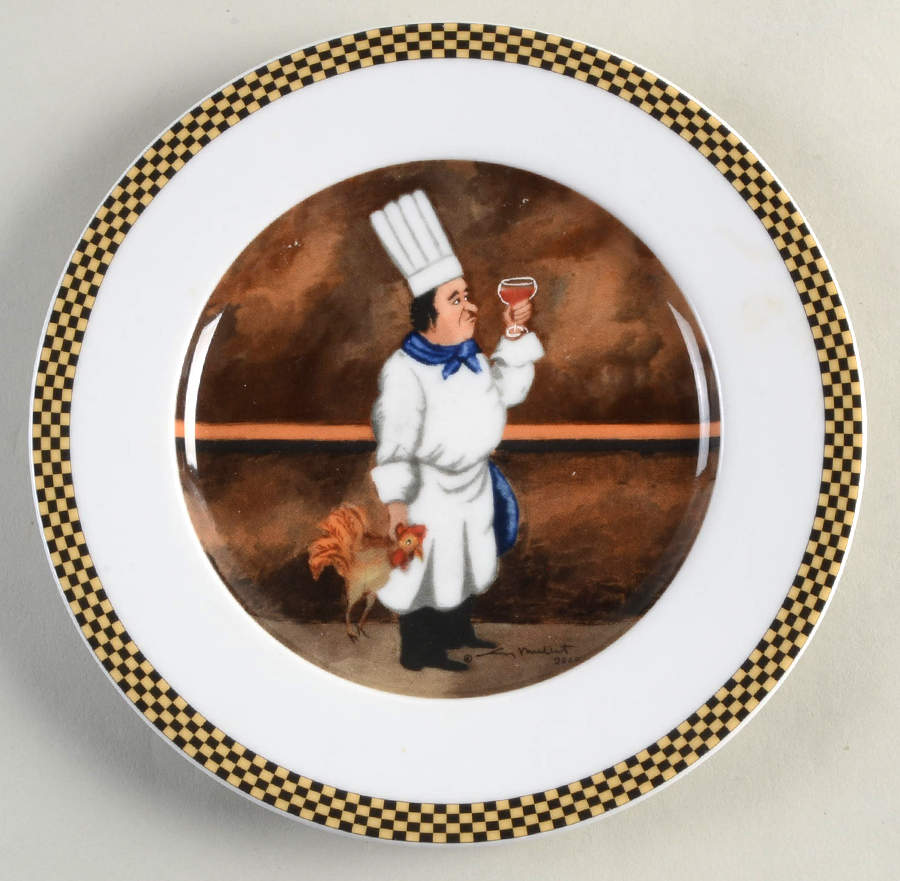 New Chef Suite Dessert/Pie Plate by Guy Buffet-1