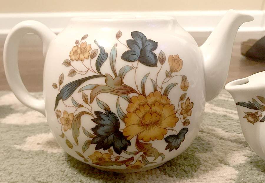 Tampico Teapot & Lid by Georg Jensen-1