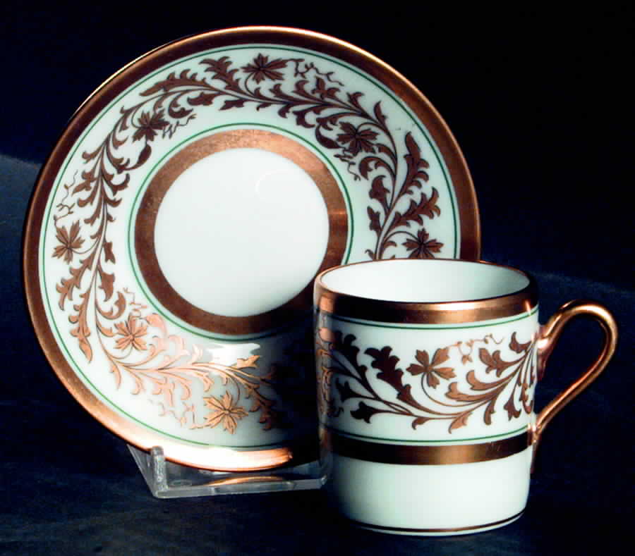 Pitti Flat Demitasse Cup & Saucer Set by Ginori 1735-1