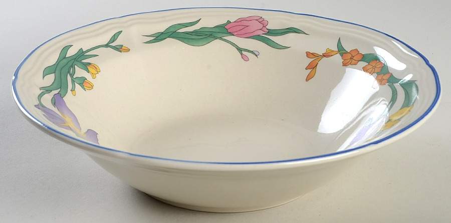 Angel 9" Round Vegetable Bowl by Gibson Designs-1