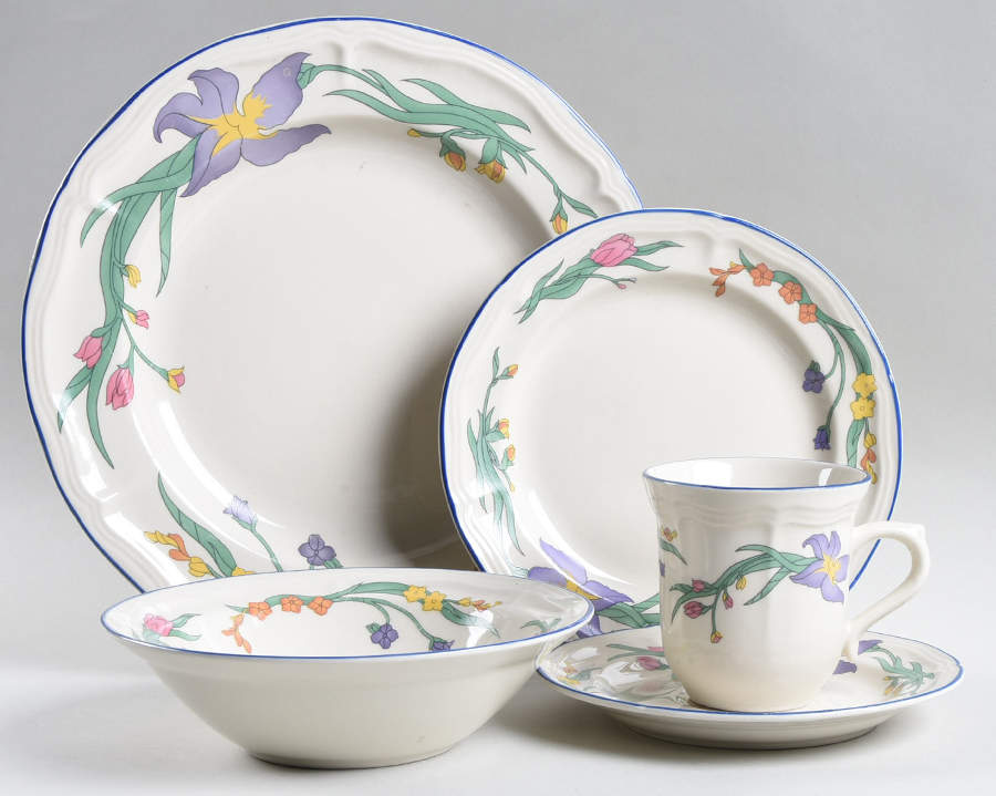 Angel 5 Piece Place Setting by Gibson Designs-1