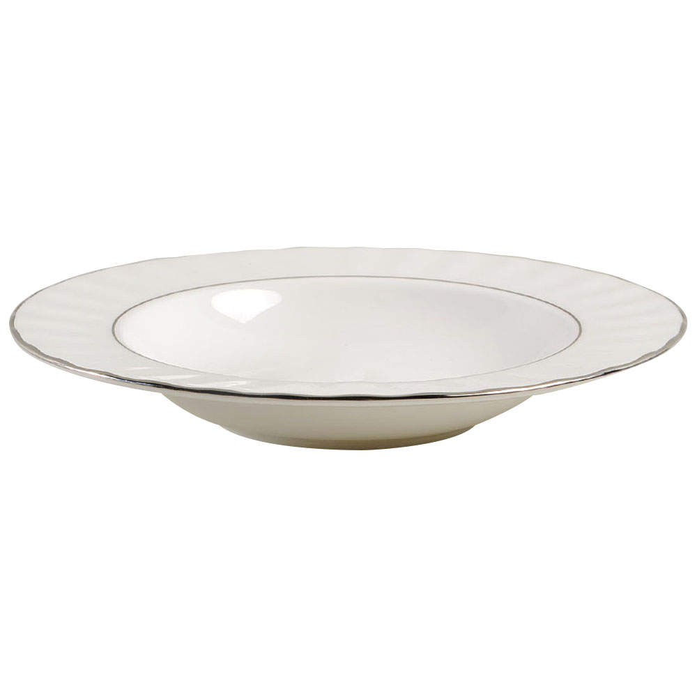 Grand Manor Platinum 8" Soup/Pasta Bowl by Gorham-1