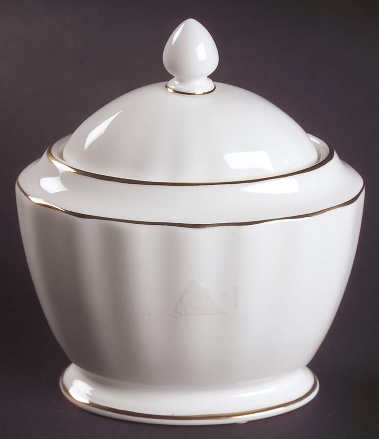 Grand Manor Gold Sugar Bowl & Lid by Gorham-1