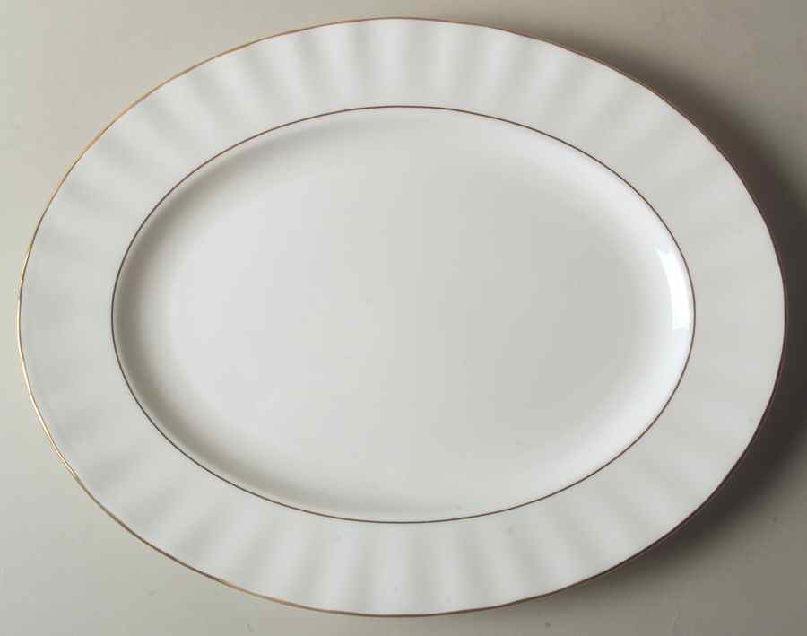 Grand Manor Gold 14" Oval Serving Platter by Gorham-1