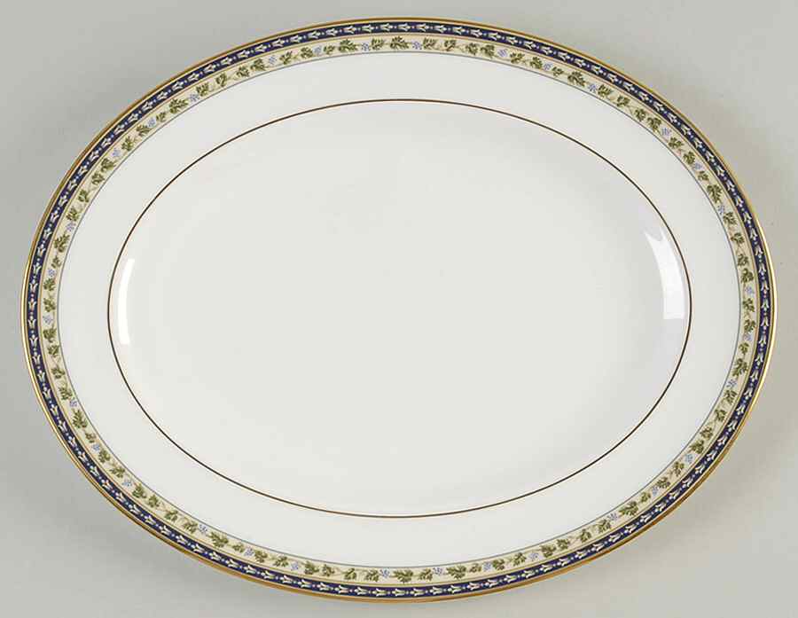 Grand Tapestry 14" Oval Serving Platter by Gorham-1