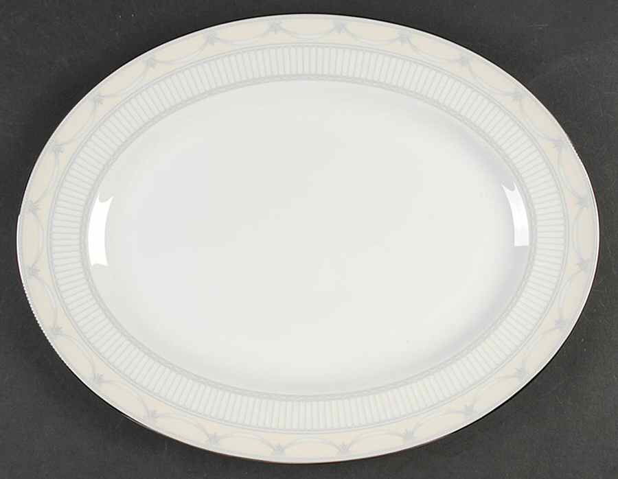 Villa 14" Oval Serving Platter by Gorham-1