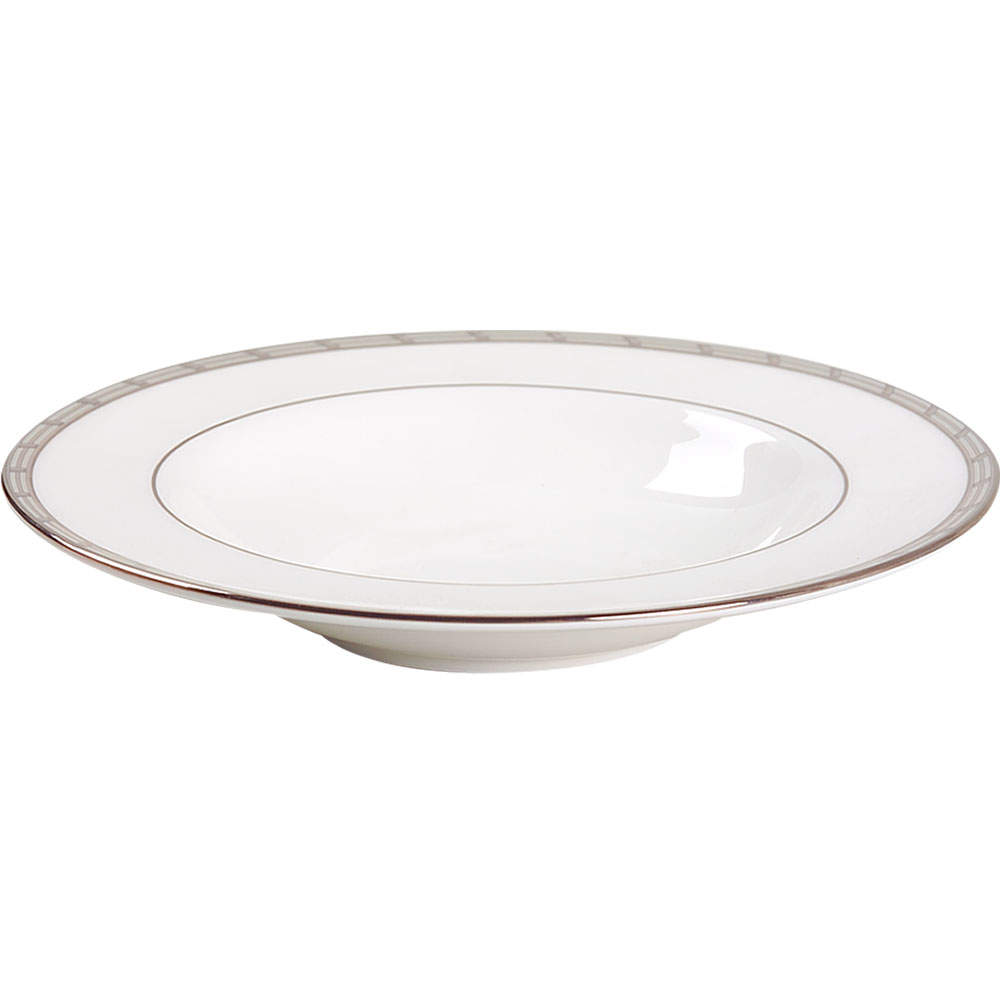 Gatehouse Platinum Rim Soup Bowl by Gorham-1
