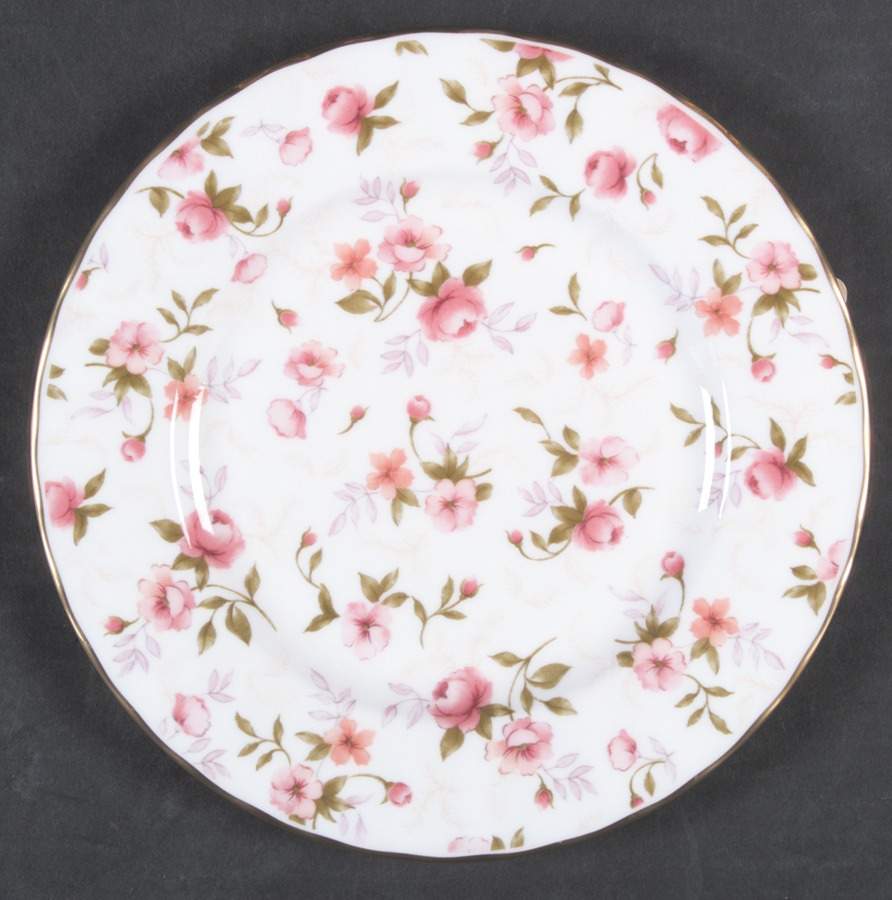 Forever Roses Salad Plate by Gorham-1