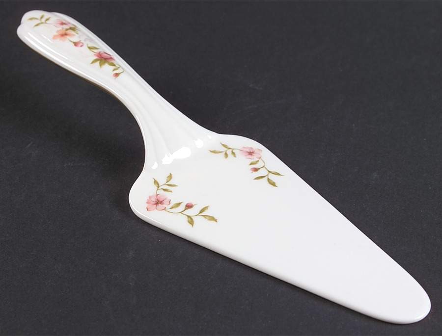 Forever Roses Solid Ceramic Pie/Cake Server by Gorham-1