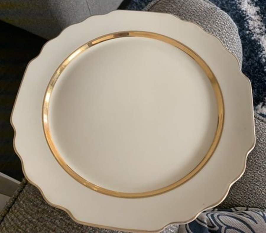 GEO287 Dinner Plate by WS George-1