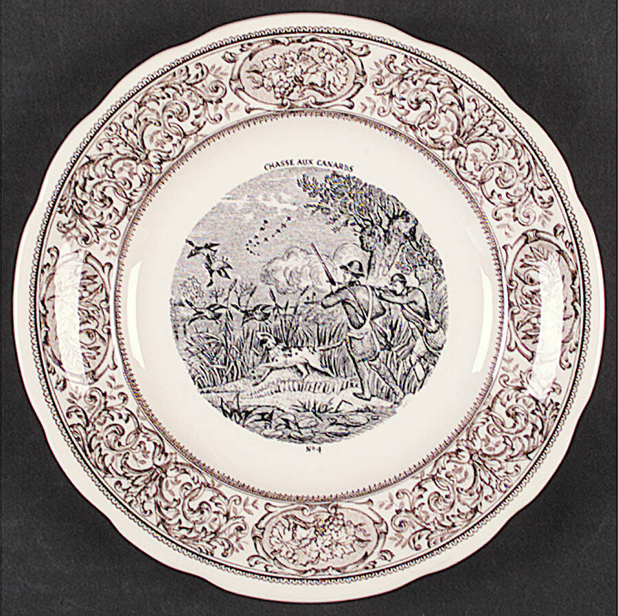 GIE9 Salad Plate by Faiencerie De Gien-1