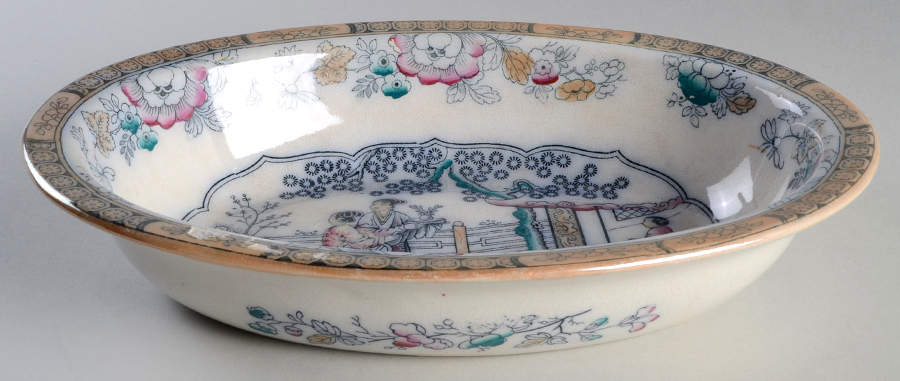 6369 10" Oval Vegetable Bowl by Gildea & Walker-1