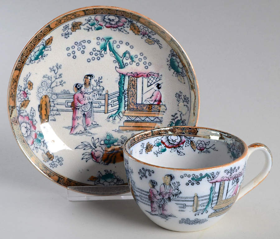 6369 Flat Cup & Saucer Set by Gildea & Walker-1