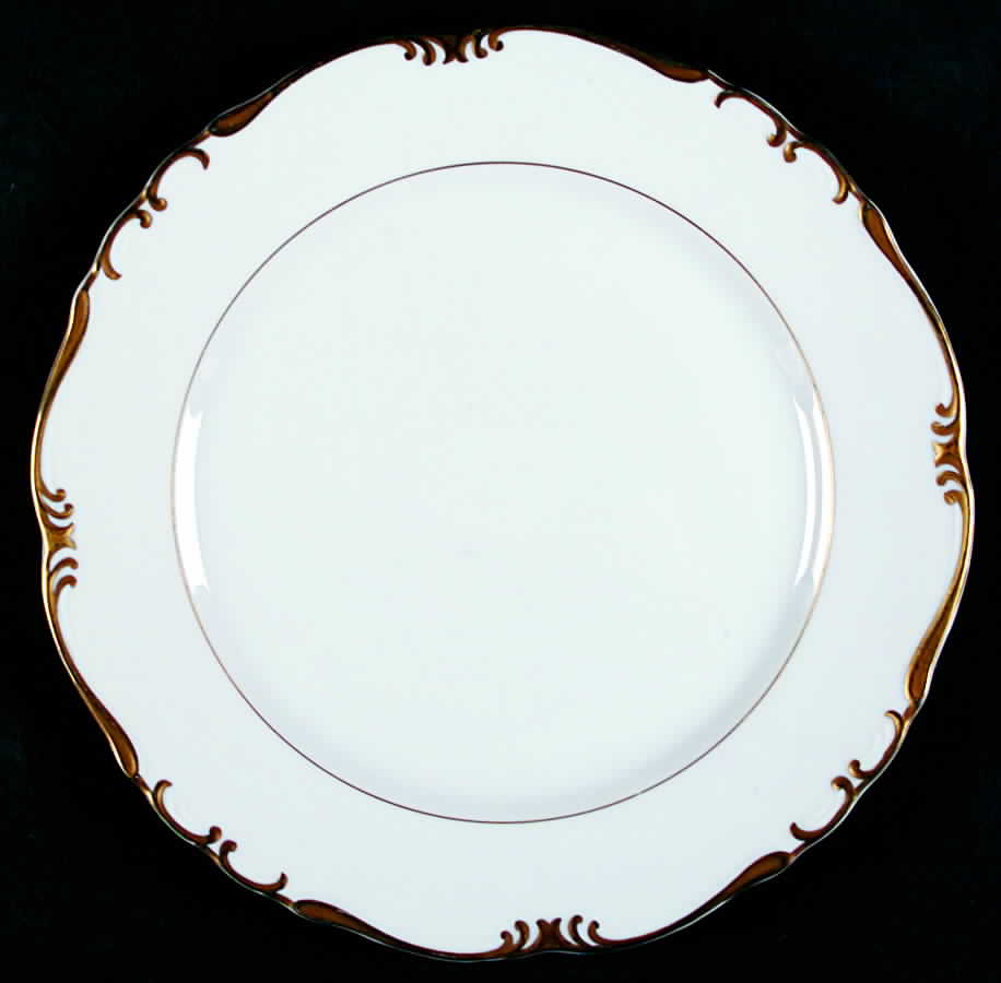 Imperial Dinner Plate by Gold China-1