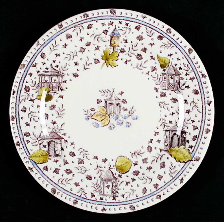 Jardins Secrets Salad Plate by Faiencerie De Gien-1