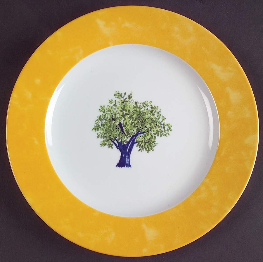 Ouliveiro Salad/Dessert Plate by Guy Degrenne-1