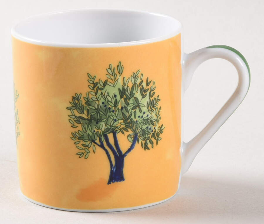 Ouliveiro Flat Demitasse Cup by Guy Degrenne-1