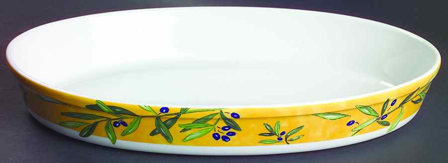 Ouliveiro 13" Oval Baker by Guy Degrenne-1
