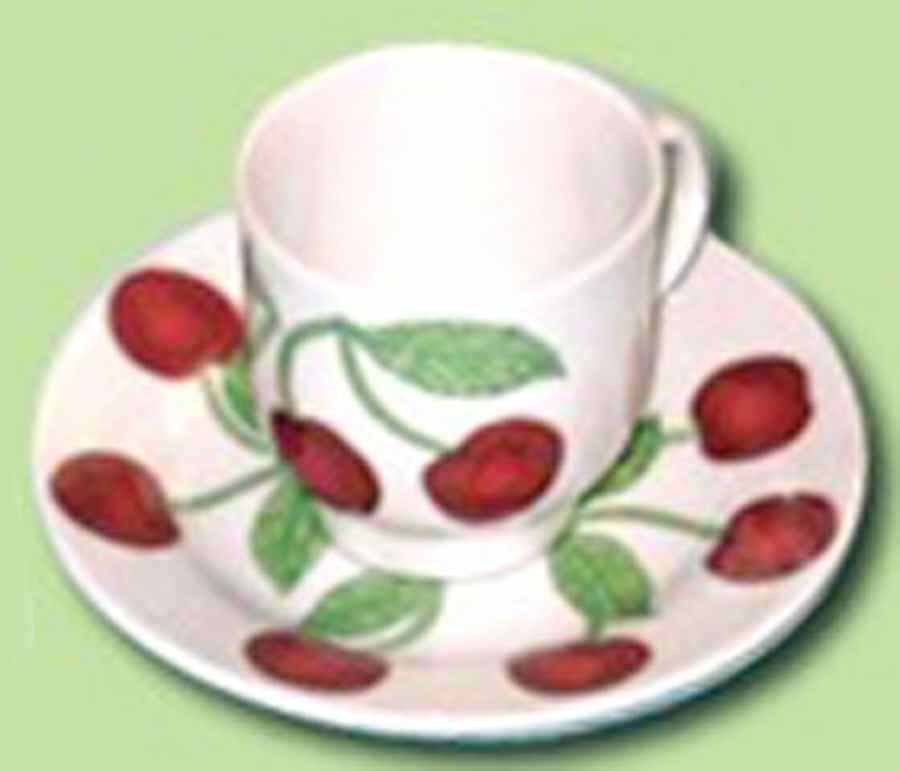 GIN120 Footed Demitasse Cup & Saucer Set by Ginori 1735-1