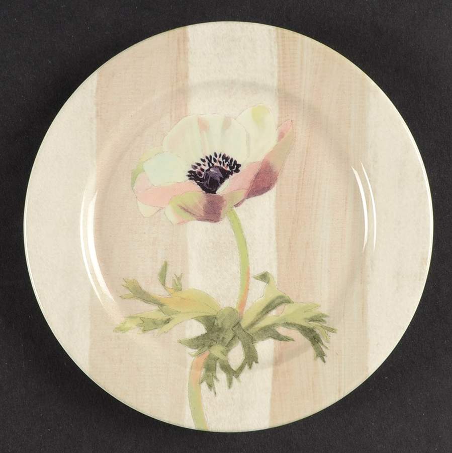 Anemones Wine Bottle Coaster by Faiencerie De Gien-1