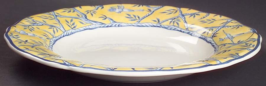 Baladins 10" Individual Pasta Bowl by Faiencerie De Gien-1
