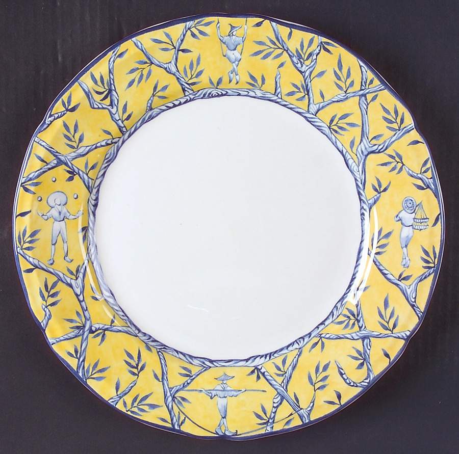 Baladins Dinner Plate by Faiencerie De Gien-1