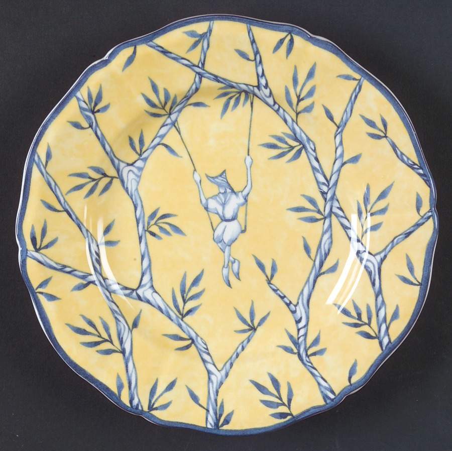 Baladins Canape Plate by Faiencerie De Gien-1