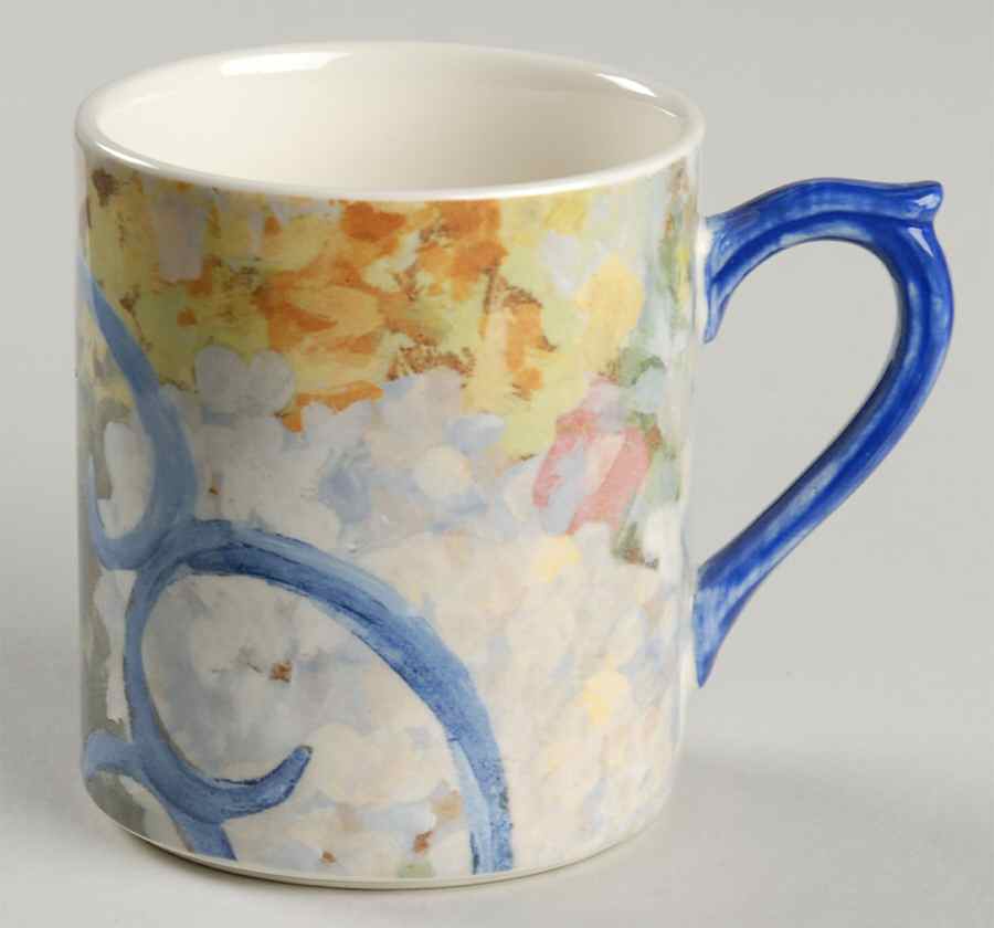 Chaise Bleu Mug by Faiencerie De Gien-1