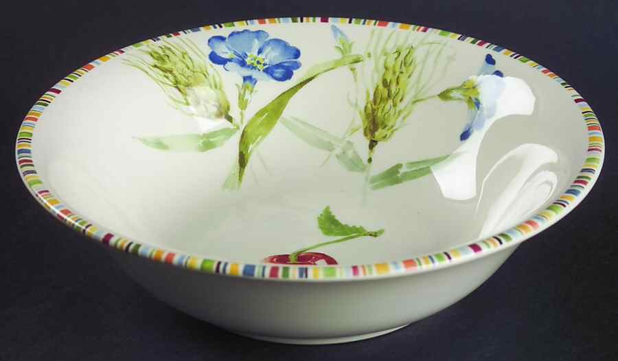 Cherry Coupe Cereal Bowl by Faiencerie De Gien-1
