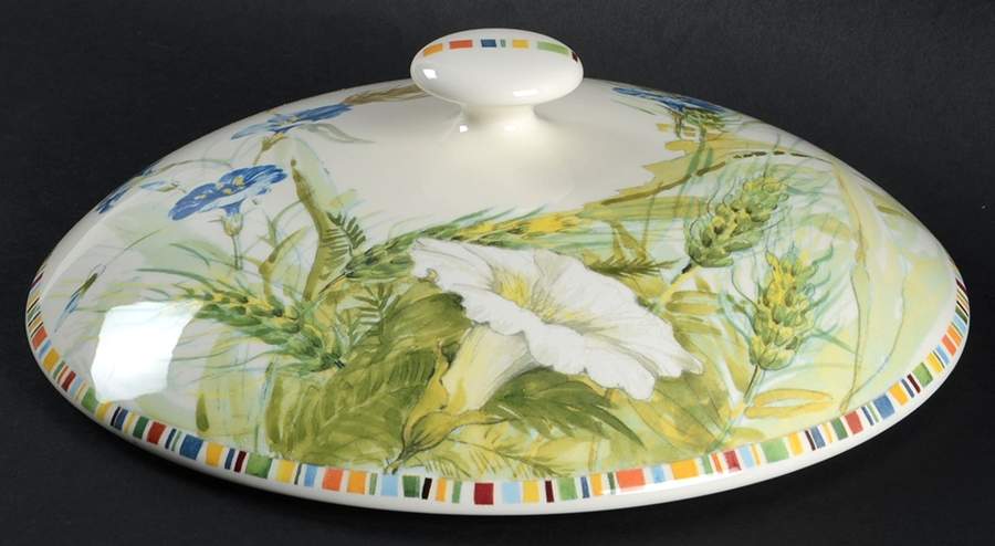 Cherry Lid for Round Vegetable by Faiencerie De Gien-1