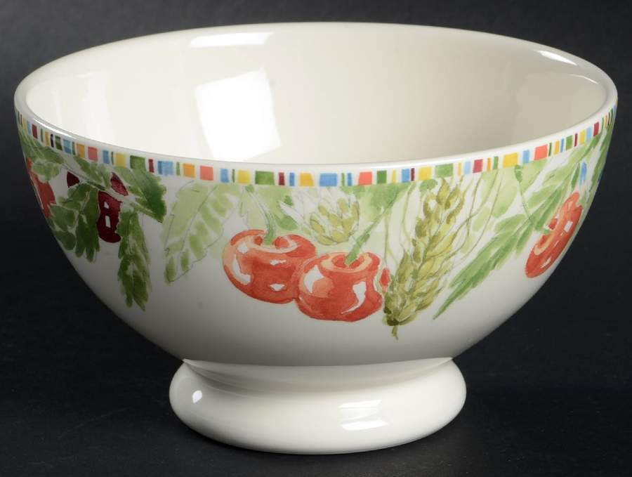 Cherry Fruit/Cereal Bowl by Faiencerie De Gien-1